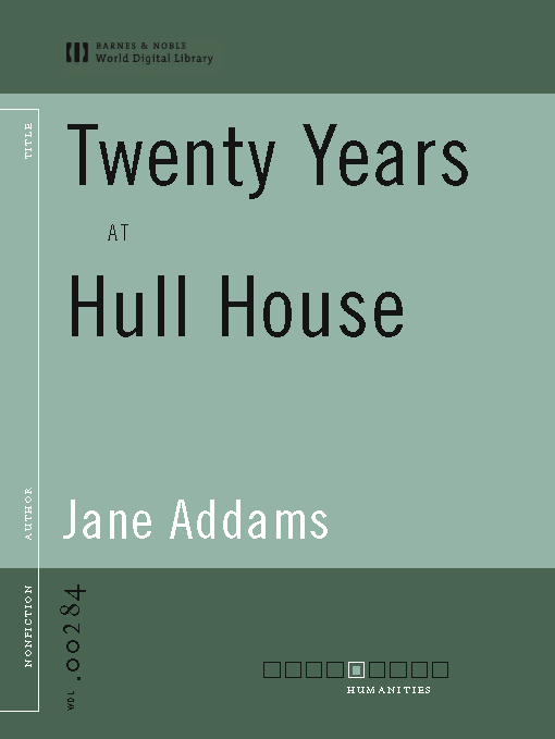 Title details for Twenty Years at Hull House (World Digital Library Edition) by Jane Addams - Wait list
